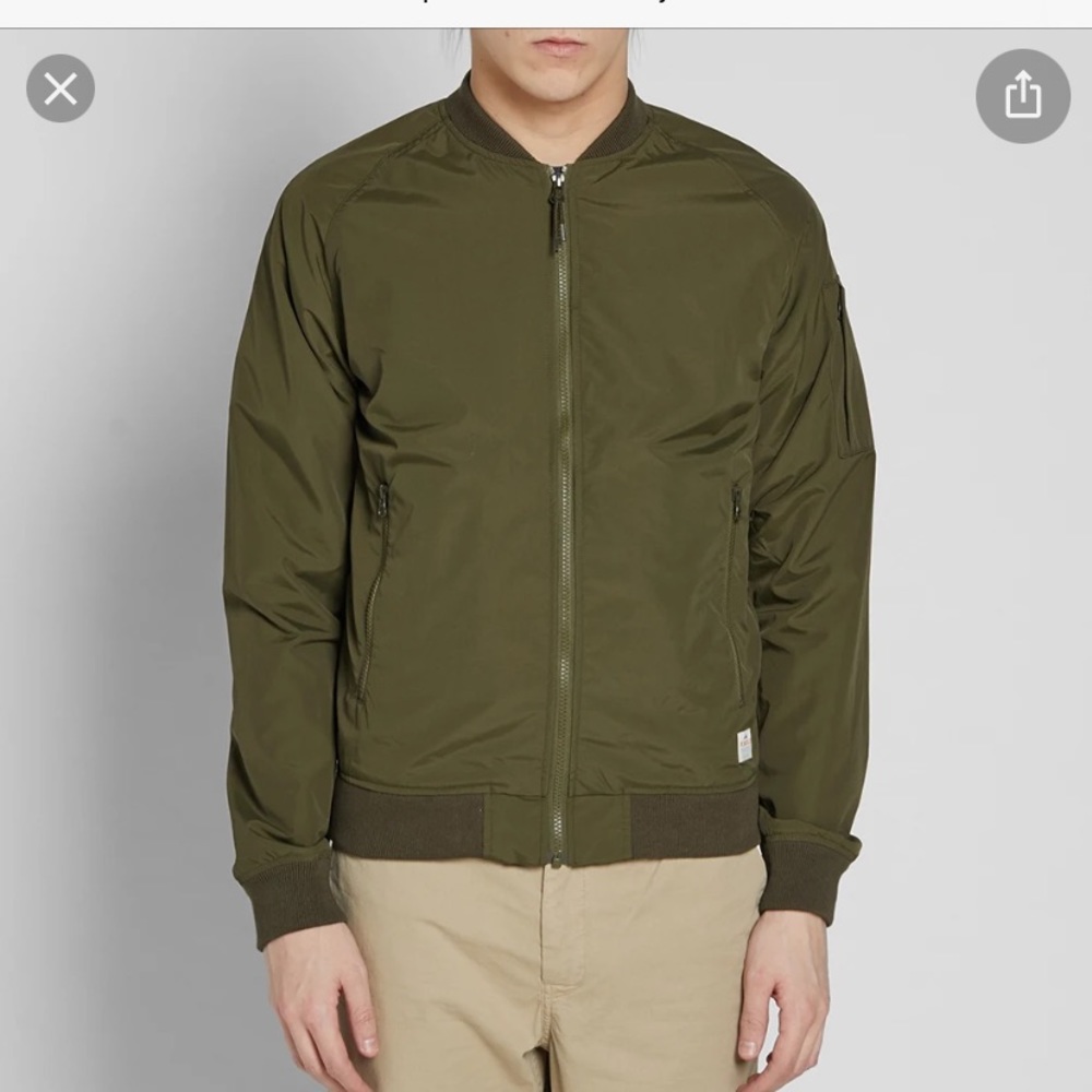 Penfeild Olive Bomber Jacket Large